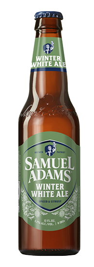 SAM ADAMS WINTER WHITE ALE
